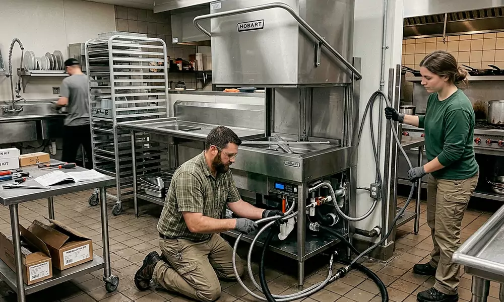 Commercial Dishwasher Installation in Escondido, CA