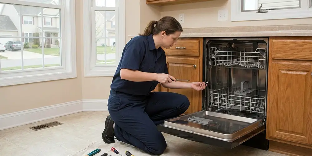 Dishwasher Latch Replacement in Escondido, CA