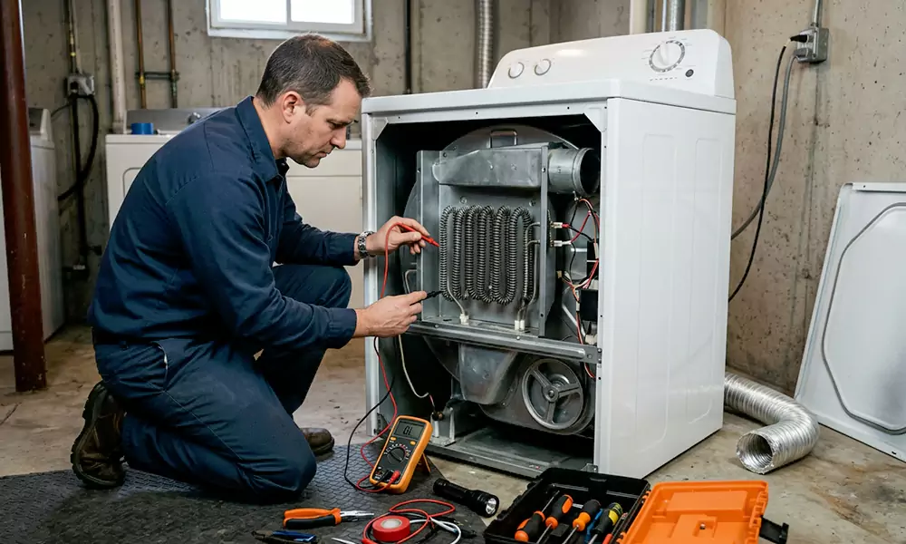 Dryer Not Heating Repair in Escondido, CA