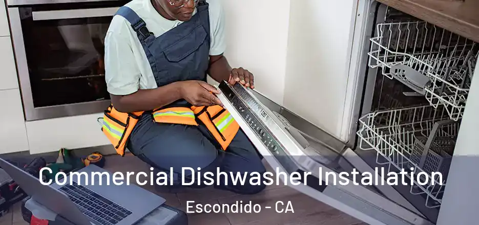 Commercial Dishwasher Installation Escondido - CA