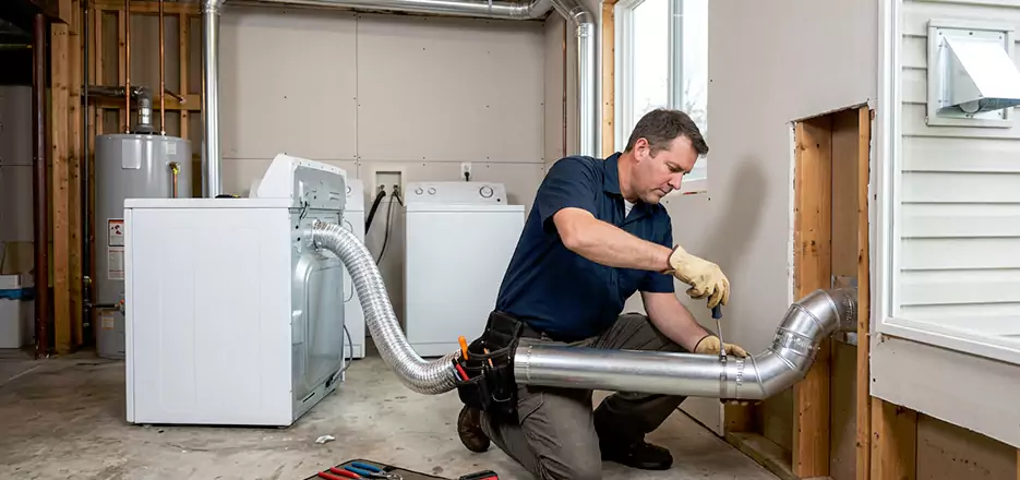 Recessed Dryer Vent Installation Escondido