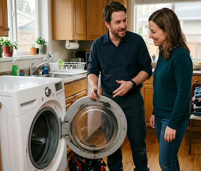 Why Escondido, CA Homeowners Choose Escondido Appliance Pro for Washer Door Seal Replacement?